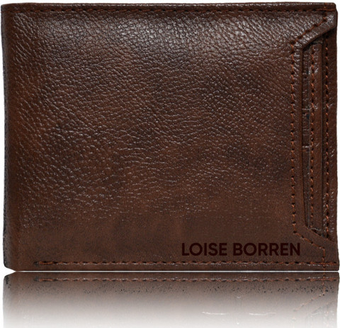 LOISE CRAFT Men Casual, Ethnic, Evening/Party Brown Artificial Leather  Wallet