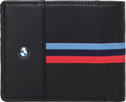 PUMA Men Black Artificial Leather Wallet Black Price in India