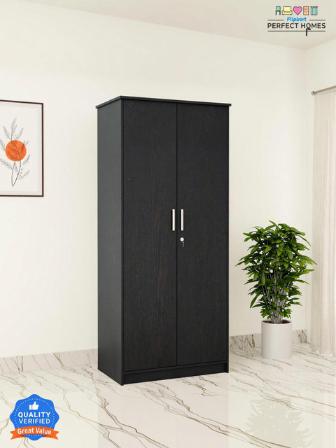 Flipkart Perfect Homes Julian Engineered Wood 2 Door Wardrobe