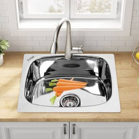 Somani somani stainless steels kitchen sink 24x18x9 Vessel Sink