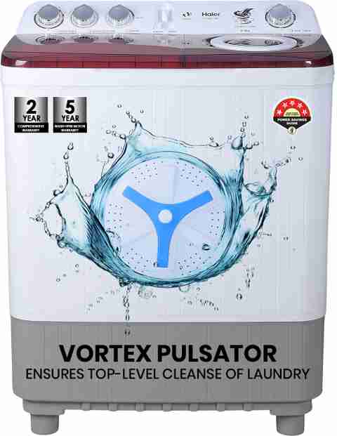 Haier 8.5 kg Oxyi Dry Technology, 1300 RPM, Spray Function, Wash
