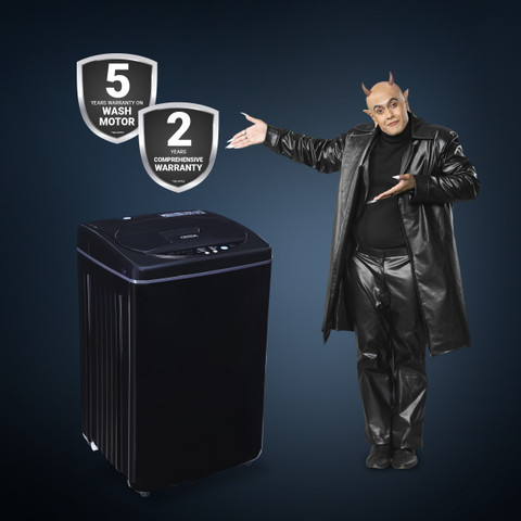 ONIDA 6.5 kg 5 Star Bubble Drum Wash Waterfall Technology Fully