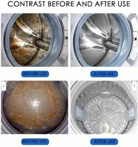 Stars DESCALING POWDER FOR WASHING MACHINE FRONT AND TOP LOAD, DRUM ...