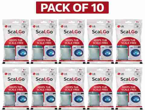 hias Descaling Washing Machine Drum Cleaning Powder (Pack of 10 ...