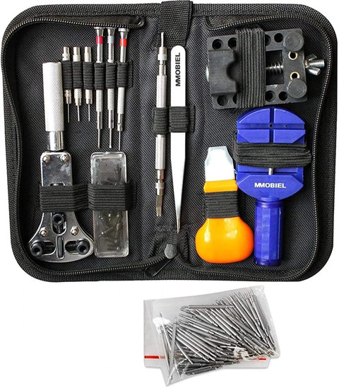 uptodatetools 147pcs Watch Repair Tool Kit, Professional Wrist