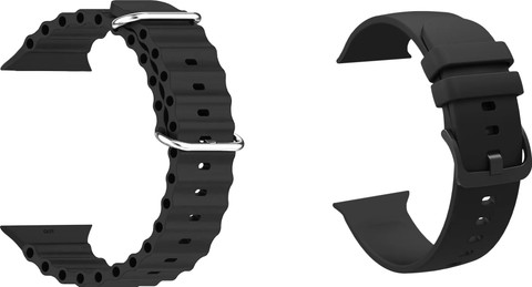 ACM Pack of Watch Strap Sliding Silicone for Gadget Mart T500