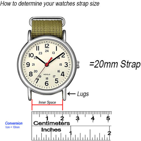 Measure Lug Size How To Know Your Watch Band Size A Watch Band How