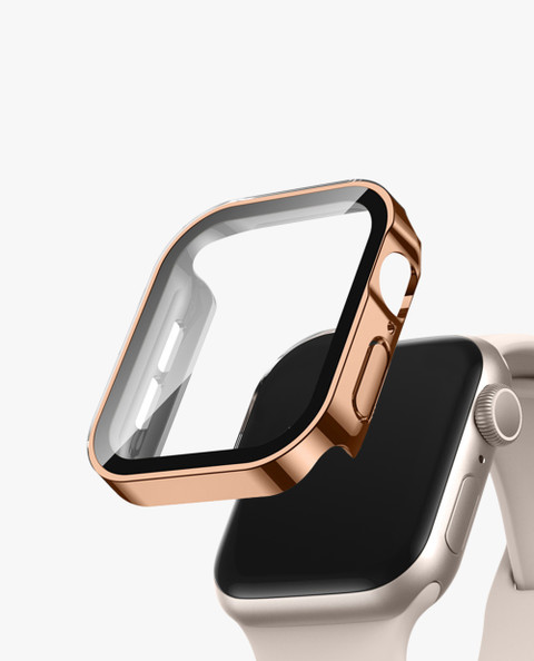 DailyObjects Rosegold Sleek Fit Apple Watch Series Case with