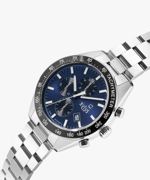 Shii　0507 Buy Online Xylys Swiss Automatic Blue Dial Two Toned Stainless