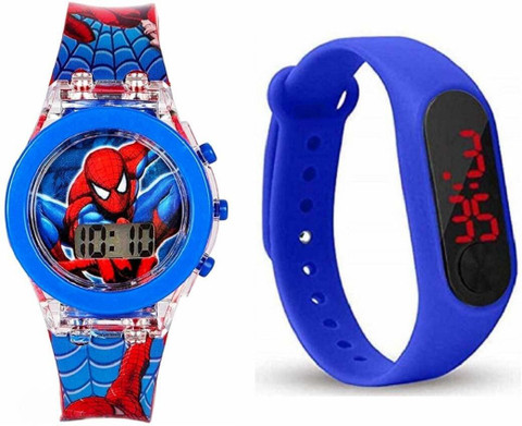 Next INN Spiderman Watch For Boys Spiderman Watch For Boys Digital
