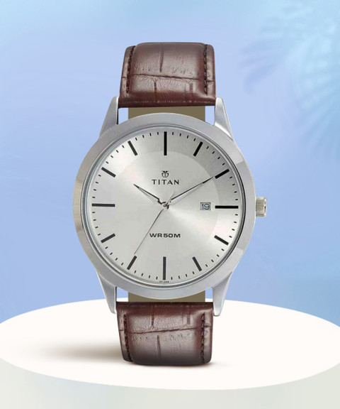 Titan TAN1584SL03 Analog Watch For Men