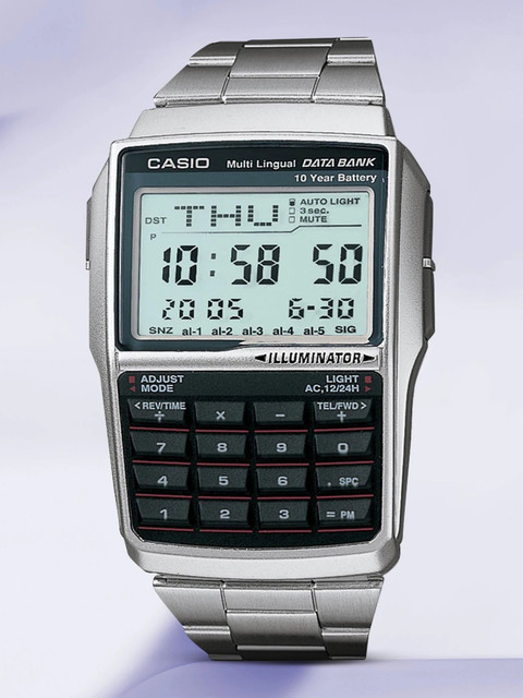 CASIO DBC-32D-1ADF Vintage DBC-32D-1ADF Black Dial Silver