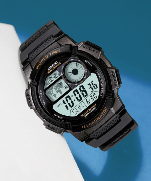 CASIO AE-1000W-1AVDF Youth AE-1000W-1AVDF Digital Watch For Men