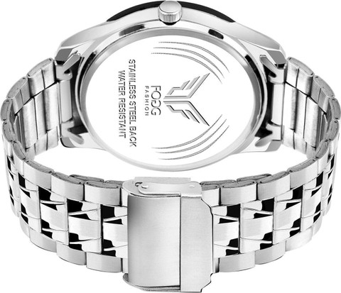 FOGG 2047-WH 2047-WH Working Day and Date Analog Watch For Men