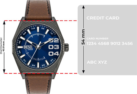 DIESEL Scraper Scraper Analog Watch - For Men - Buy DIESEL Scraper