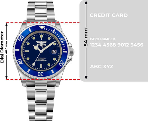 INVICTA 26971 Pro Diver Quartz Blue Dial Analog Watch For Men