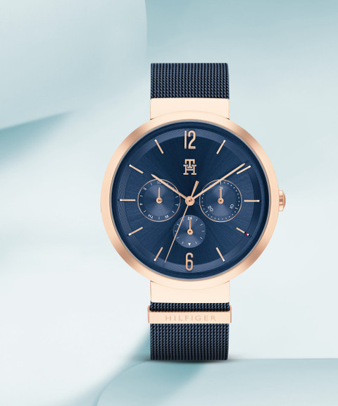 タイムセール！74,800円→43980円桜テディミディ丈 TOMMY HILFIGER LIDIA Analog Watch - For Women - Buy TOMMY HILFIGER