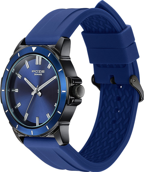 SONATA Sonata Poze 6 Terra Trails Quartz Blue Round Dial Men's