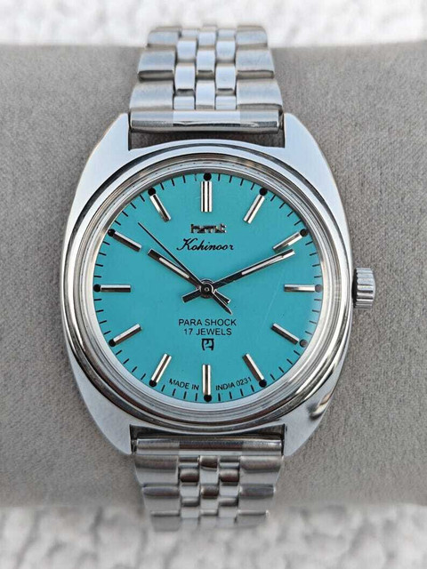 TimeNest Classic Dress Formal Luxury Vintage HMT Kohinoor Silver Mens  Wrist Watch Analog Watch For Men