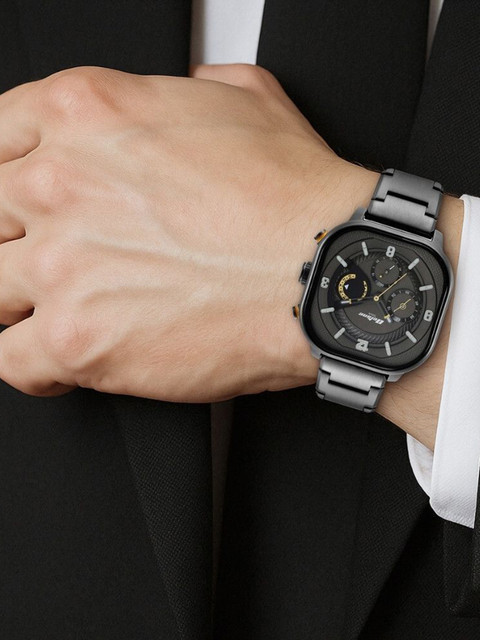 Titan Titan Octane Aerobatics Chronograph Grey Dial Grey SS Strap