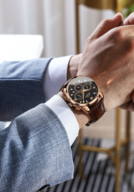 HORIZEN Chronograph Classic Luxury Analog Watch - For Men - Buy