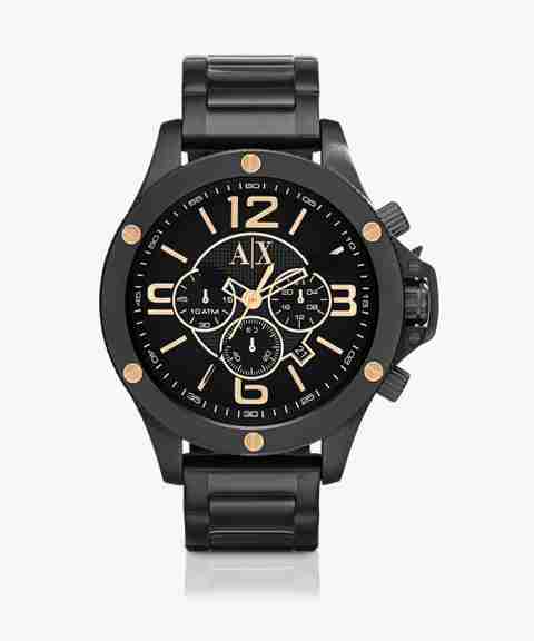 【値下げ】アルマーニ エクスチェンジ　AX1513 Black Watch A/X ARMANI EXCHANGE Analog Watch - For Men - Buy A/X ARMANI