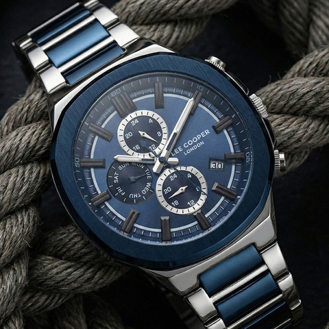 LEE COOPER Dual Time Analog Watch - For Men - Buy LEE COOPER Dual