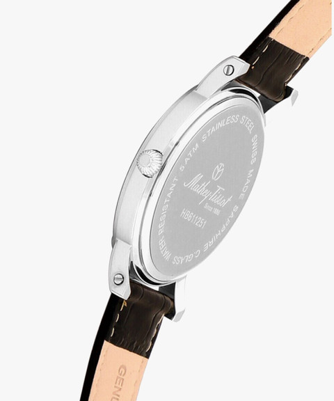 Mathey-Tissot HB611251ABR Swiss Made Quartz White Dial Analog