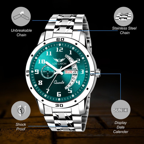 LOIS CARON LCS-8326 Trending Day & Date Functioning for Boys