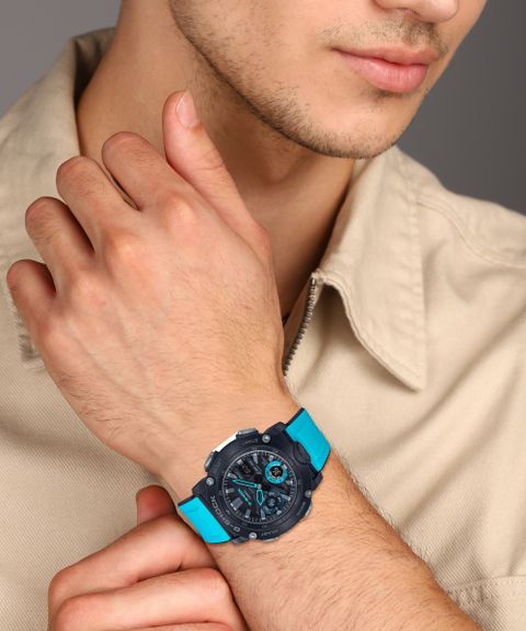 CASIO G-SHOCK GA-2000 アナデジ 水色 稼動品 CASIO G-Shock (GA-2000-1A2DR) G-Shock ( GA-2000-1A2DR ) Analog
