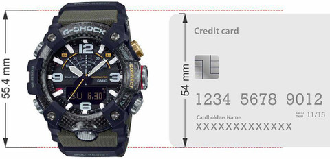 CASIO GG-B100-1A3DR G-Shock GG-B100-1A3DR Black Dial Military