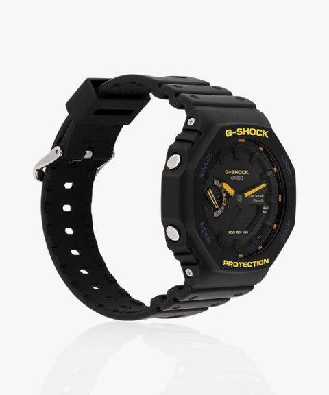 CASIO GA-B2100CY-1ADR G-Shock Black-Yellow Dial Black Resin Strap