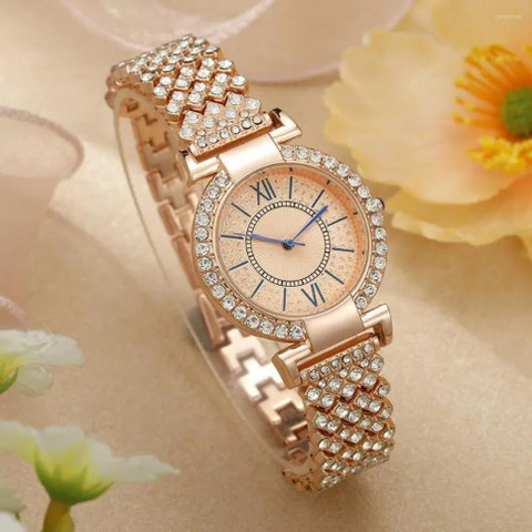 Yellow Gold Designer Gold Watches Ladies Rose Gold Watch Designer