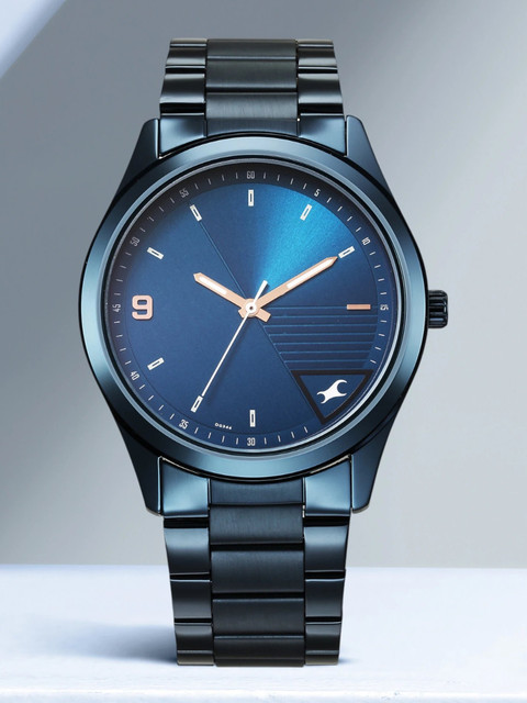 た9 Fastrack Fastrack Stunners Blue Dial Blue Metal Strap Analog Watch