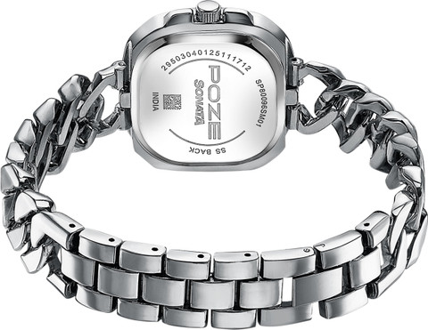 SONATA Poze Sonata Poze Shoreline Shimmers Quartz Blue Square Dial