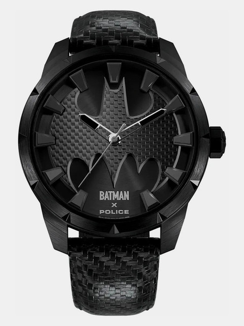 Police Batman Batman The Bat Limited Edition Black Dial Black