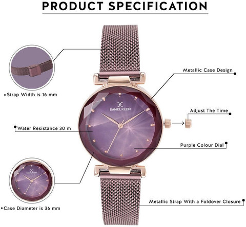 DELiAL＊様　オーダーページ DANIEL KLEIN Analog Watch - For Women - Buy DANIEL KLEIN Analog