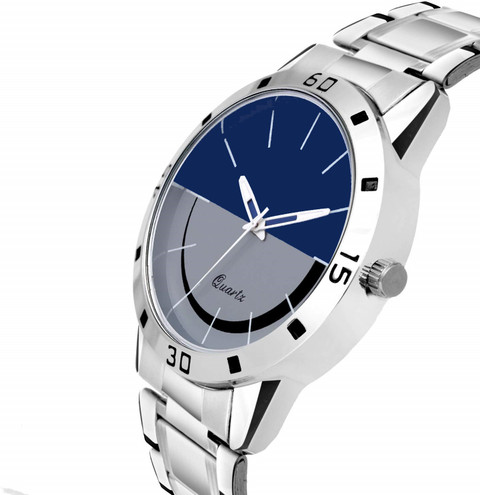 Varni Venture Steel Chain Premium Stainless-Steel Chain Blue Wrist