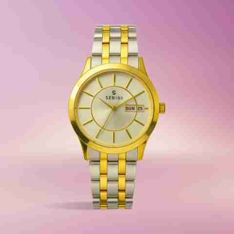 KING　rlf raw life factory gold Scrazzer RH-GoldenEra Royal Heritage-DT Analog Watch - For Men