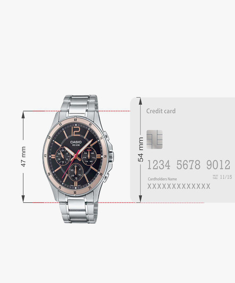 CASIO MTP-1374HD-1A2VIF Enticer Men's Analog Watch - For Men - Buy