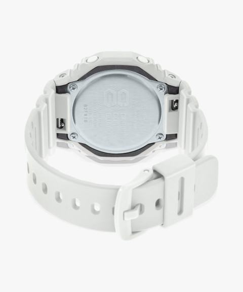 CASIO GMA-S2100-7ADR G-SHOCK Women White Dial White Resin Strap