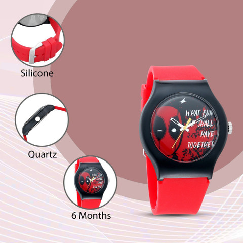 Fastrack 9915PP78 Deadpool Analog Watch - For Men & Women - Buy