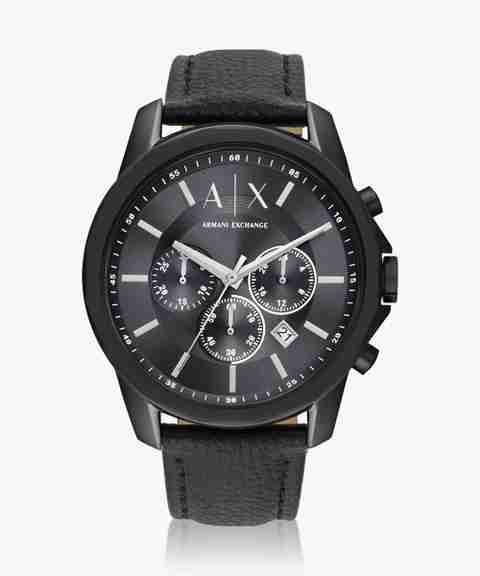 Watch Station Chronograph Reloj Armani Exchange Ax1326 Buy Black - Main Image