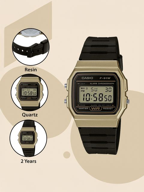 CASIO Youth ( F-91WM-9ADF ) Digital Watch - For Men D142 - Image 7