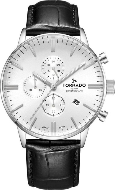 Tornado T6102-SLBW Tornado Chronograph Analog Watch - For Men