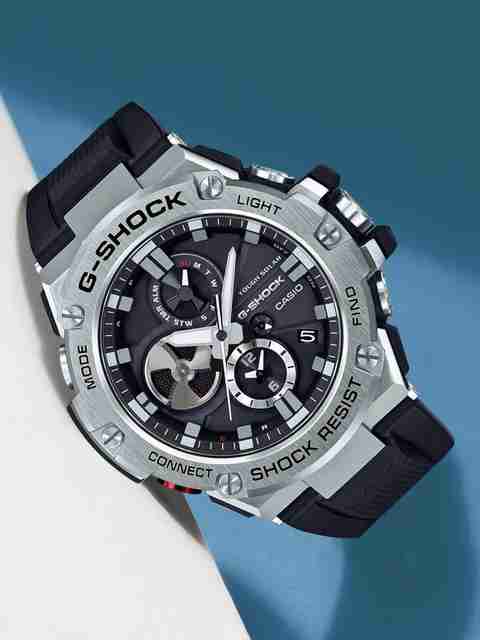 美品 CASIO G-SHOCK GST-B100-1ADR CASIO GST-B100-1ADR – Metal on Resin Band – CASIO Jordan