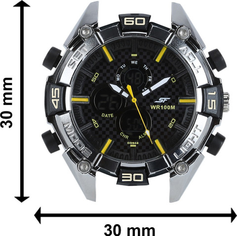 950 SONATA Superfibre Analog-Digital Watch - For Men - Buy SONATA