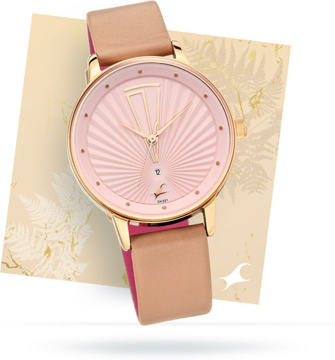 Fastrack NP6206WL02 Ruffles Analog Watch For Women