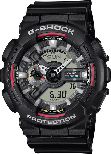 Ga 100 Price Of Casio Wr20bar CASIO GA-110RL-1ADR G-Shock Analog