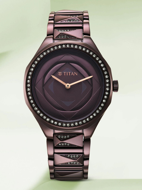 たまみ　1001 Titan Purple Glitz Ph2 Titan Purple Glitz Purple Dial Purple